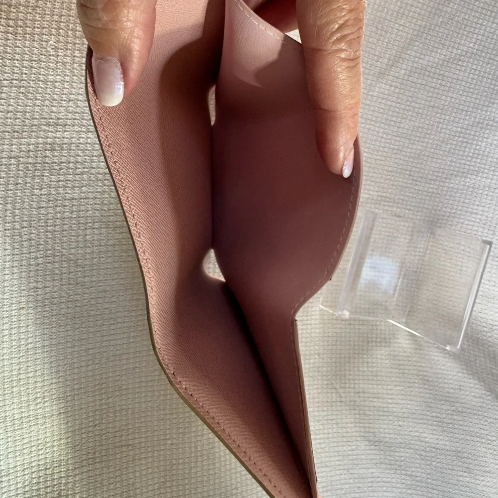 Louis Vuitton Porte feuille Victorine Damier Azur Rose Ballernia Wallet EUC - Picture 14 of 16